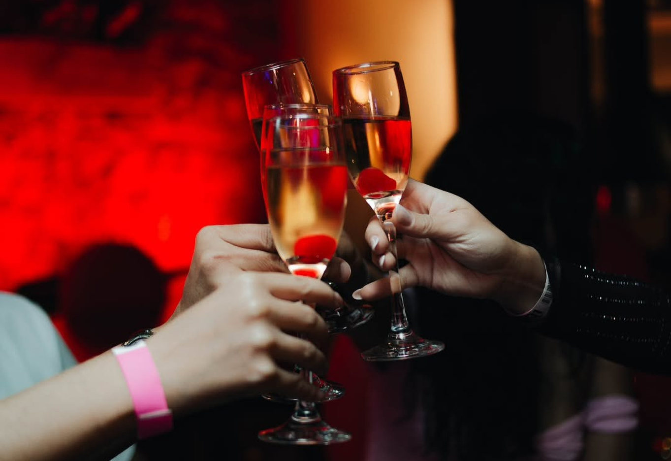 Drinks e gastronomia no Bahamas Club