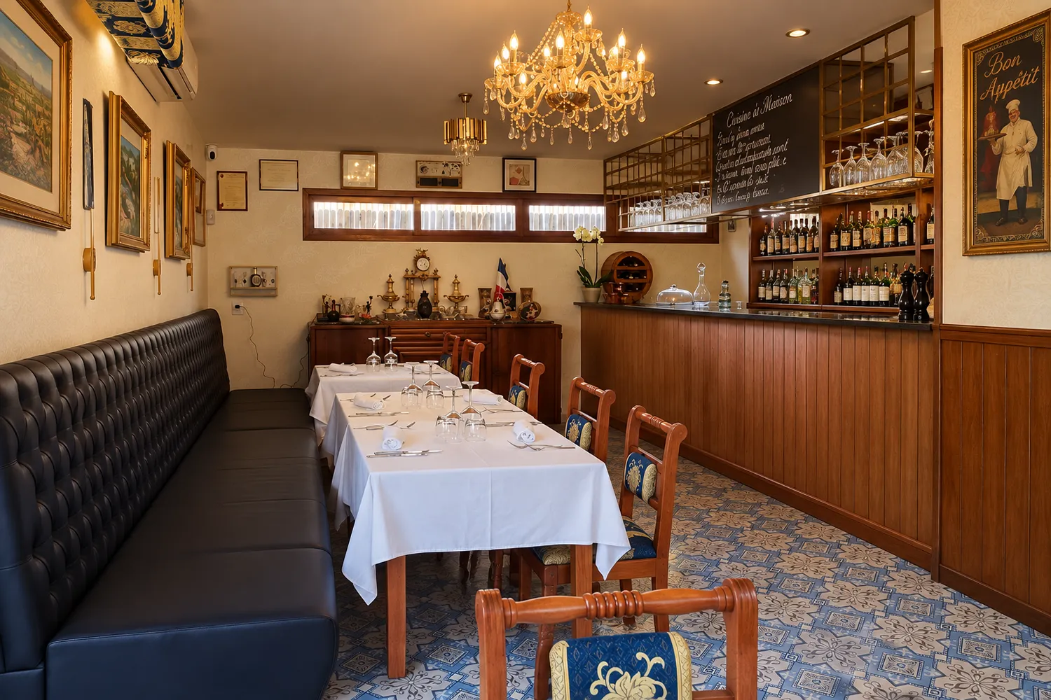 Produtos preparados artesanalmente no France Bistrot
