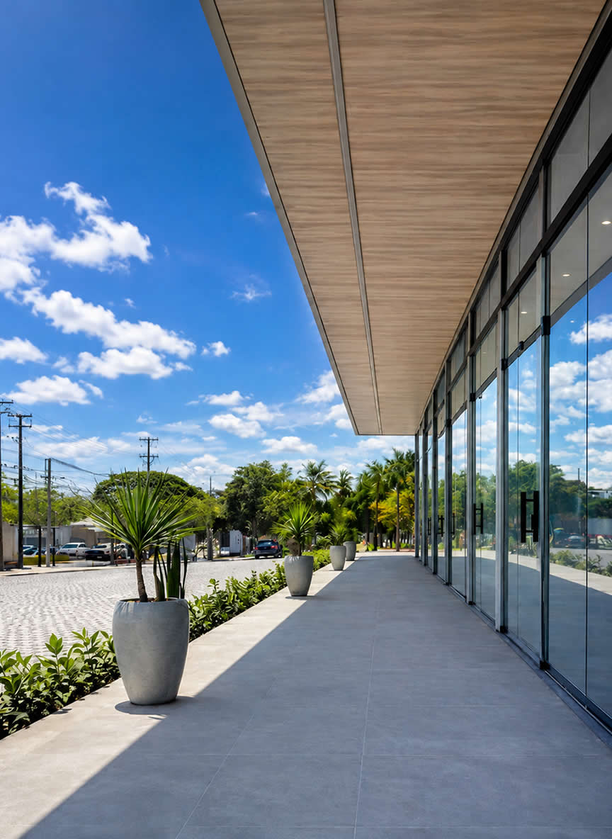 Estrutura do Tree Park Mall